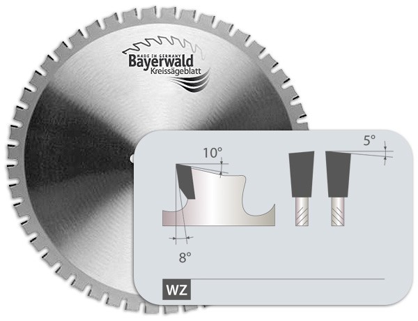 HM Kreissägeblatt für Kreissäge Ø 210 x 30 mm 12 Zähne 