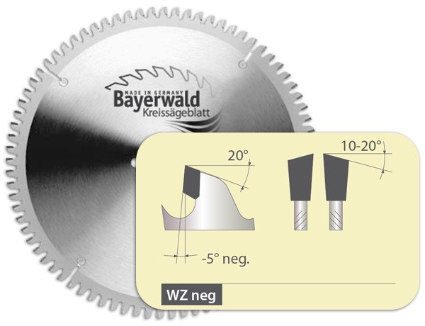 24 Zähne Ø 210 x 30 mm HM Kreissägeblatt für Kreissäge 